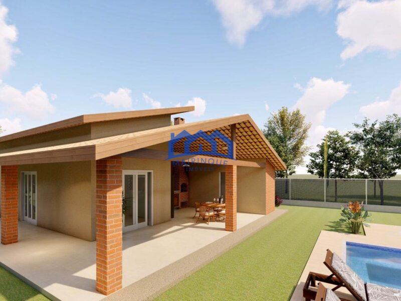 Projeto com 3 quartos e 2 banheiros com 1.000 m² à Venda, por R$ 580.000 Cód. ch2257