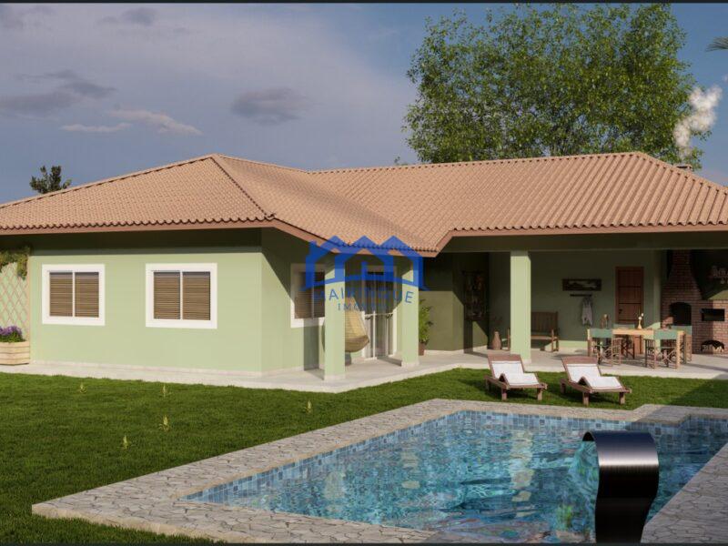 Chácara com 3 quartos e 2 banheiros com 1.100 m², por R$ 750.000 Cód. ch2259